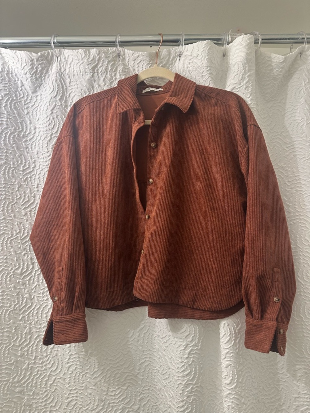 Madewell Corduroy Button Down, Size Small